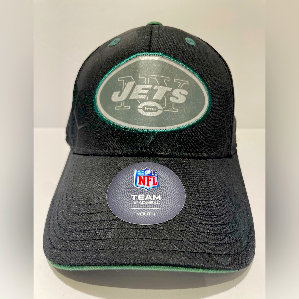 NY Jets NFL Team Youth | One Size 
Cap |Green & Black